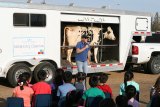 The Dairy Council of California was on the Central Union campus Monday to make students more aware of the role agriculture plays in the food chain.